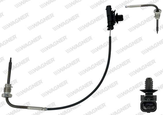 Czujnik temperatury spalin, przed filtrem cząstek stałych 55250523 Fiat/Alfa/Lancia