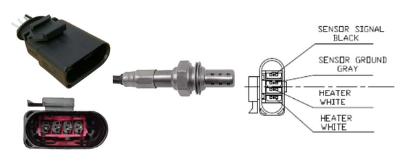 Sonda lambda, czujnik tlenu do Volkswagen Touran I 1T1, 1T2