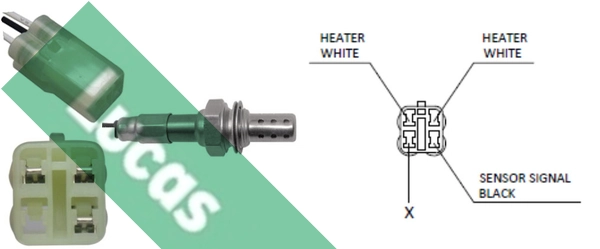 Sonda lambda, czujnik tlenu Subaru Legacy 3 BE, BH