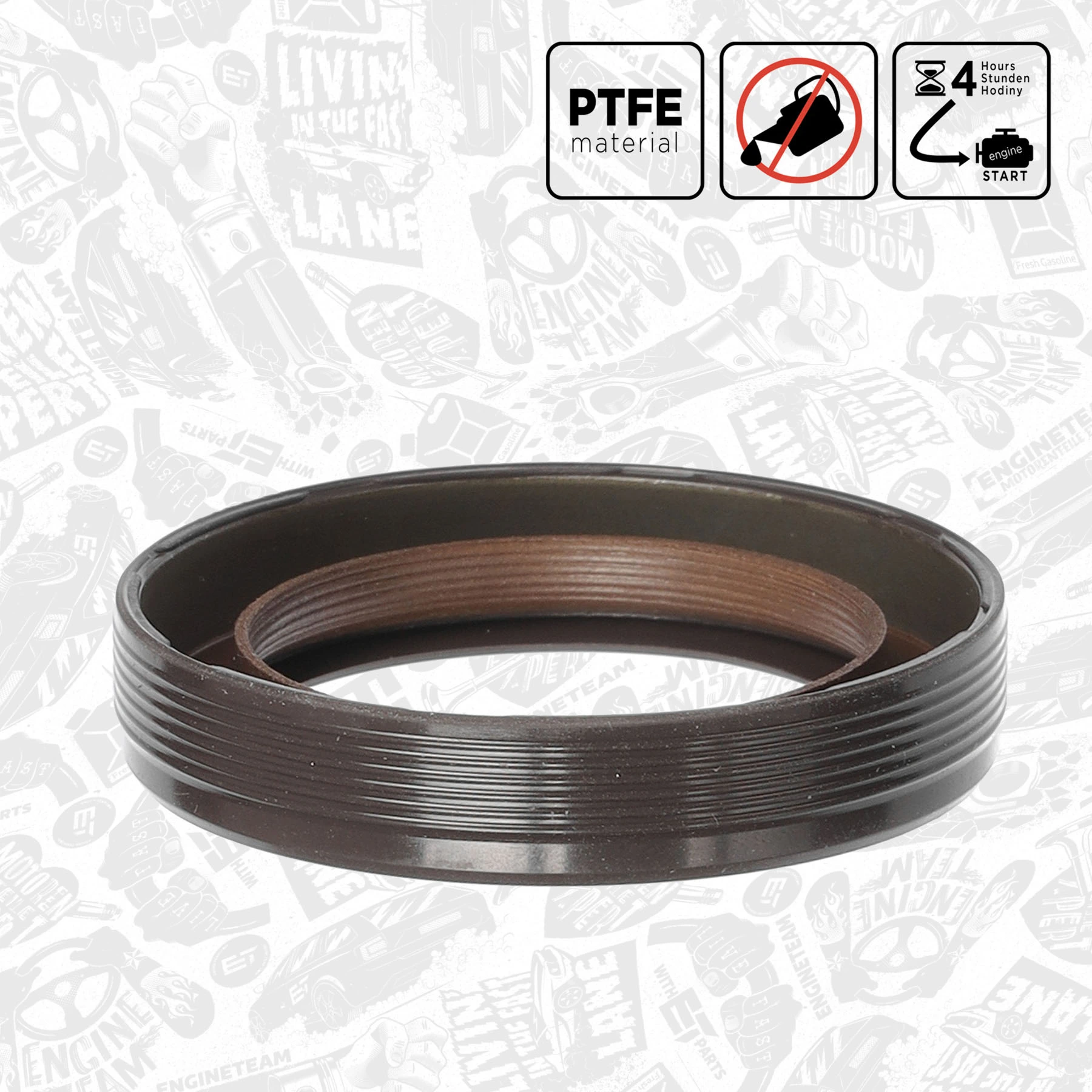 Do koszyka Uszczelniacz wału korbowego przedni Audi Q3  8UB, 8UG