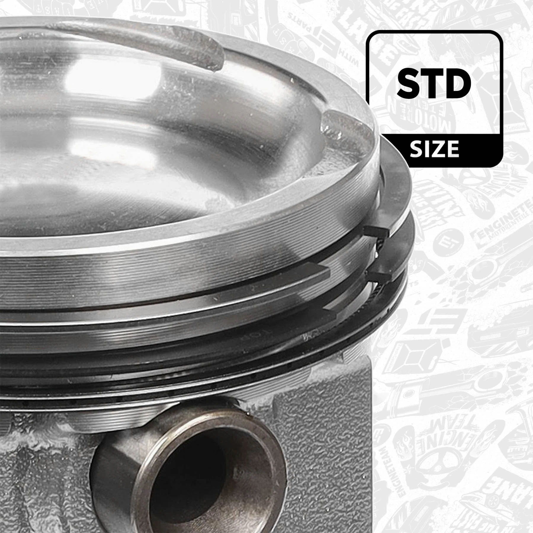 Tłok, komplet do jednego cylindru, STD Fiat Doblo II platforma pokładowa (263) (2010 - 2022) cena, od 113,48 USD