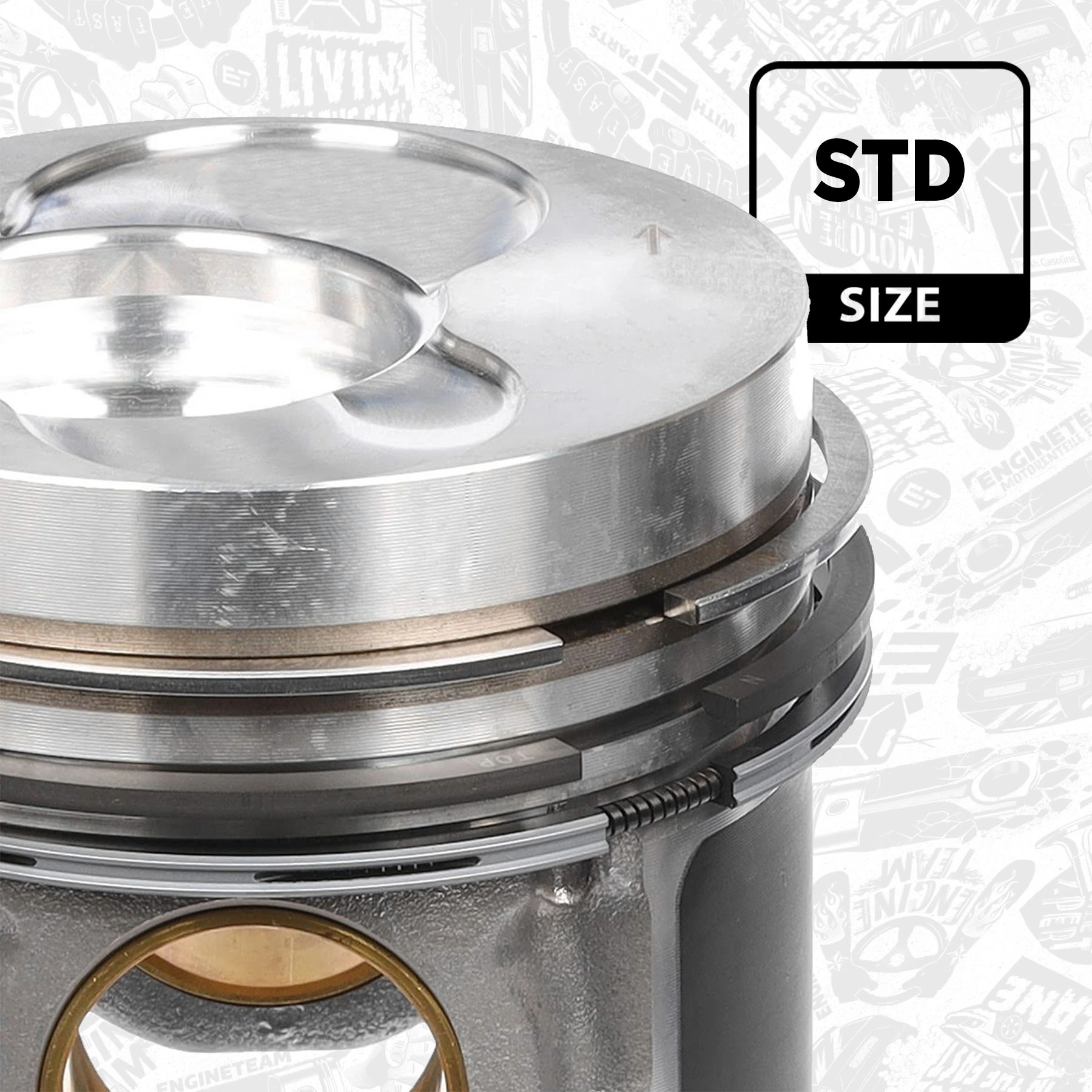 Tłok, komplet do jednego cylindru, STD Volkswagen Passat B5 sedana (3B3) (2000 - 2005) cena, od 112,28 USD