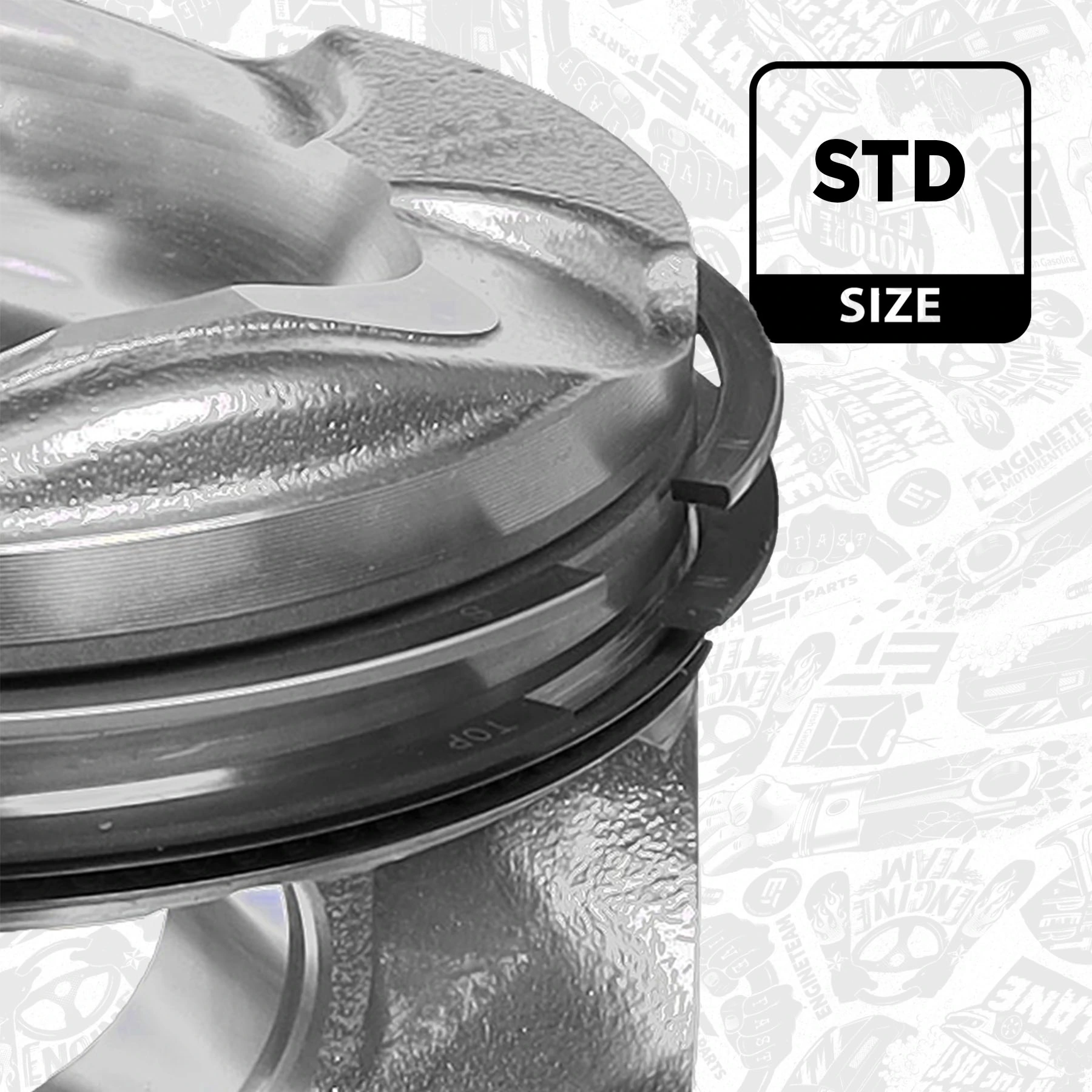 Tłok, komplet do jednego cylindru, STD Ford Mondeo 4 CA2