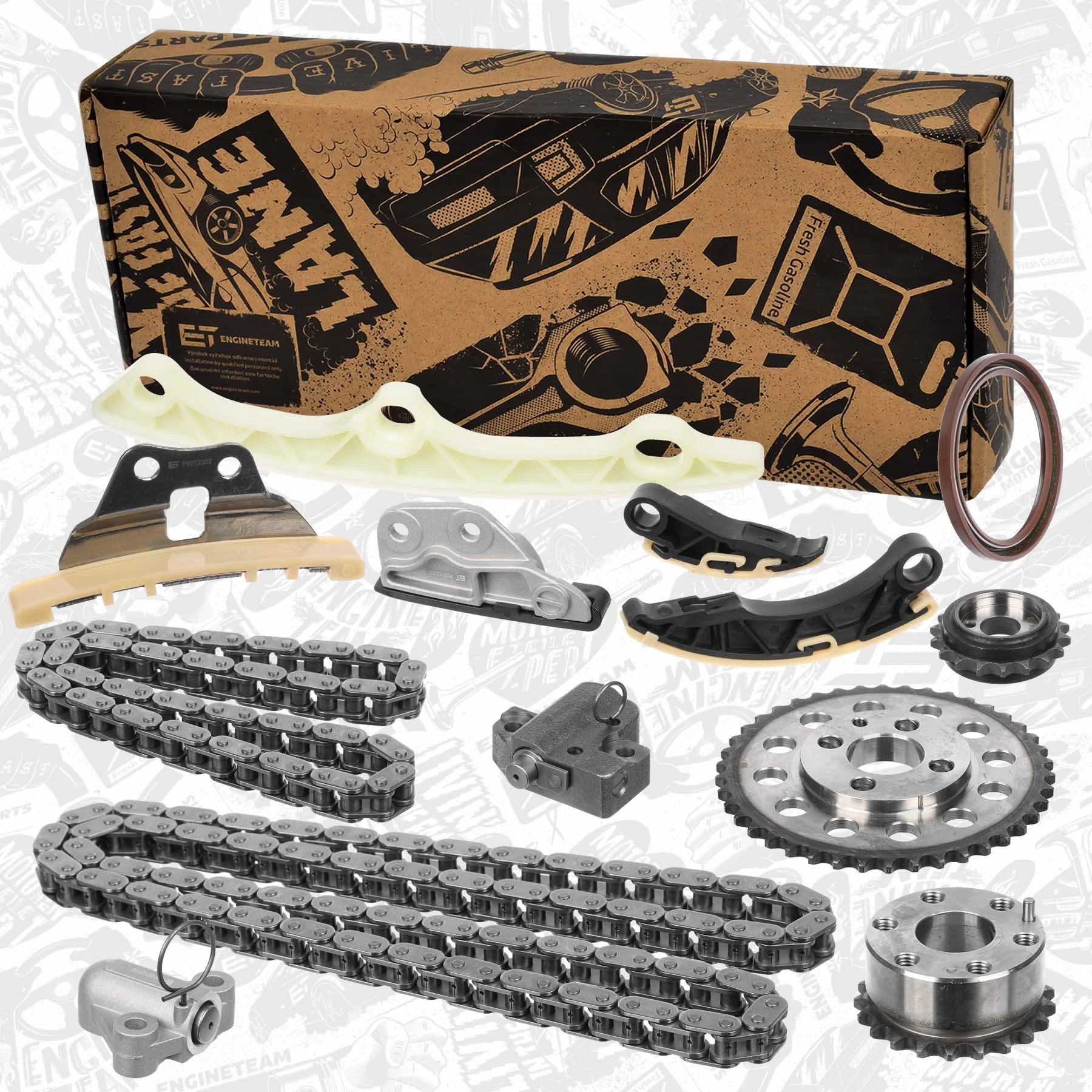 Do koszyka Łańcuch rozrządu, zestaw Mazda 3  BL