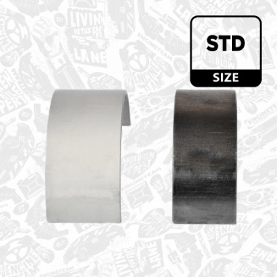 Panewki korbowodowe wału korbowego, zestaw, standardowe (STD) Renault Kangoo I