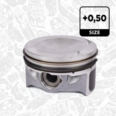 Tłok, komplet na 1 cylinder, 2. naprawa (+0,50) Volkswagen Tiguan BW2, BJ2