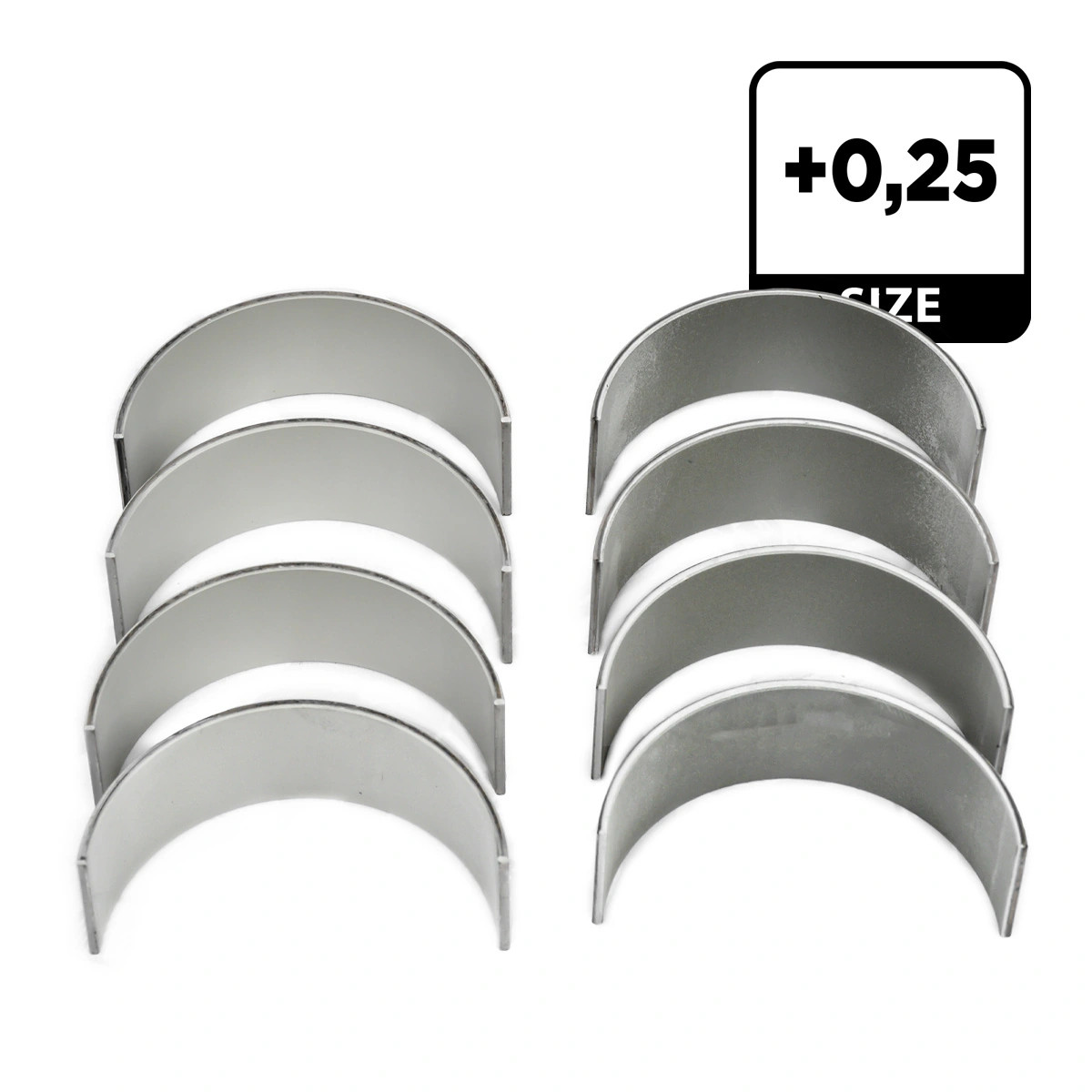 Panewki korbowodowe wału korbowego, zestaw, 1. naprawa (+0,25) Skoda Rapid NH3, NK3, NK6