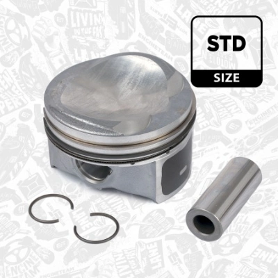 130050003800 NE/NPR Tłok, komplet do jednego cylindru, STD
