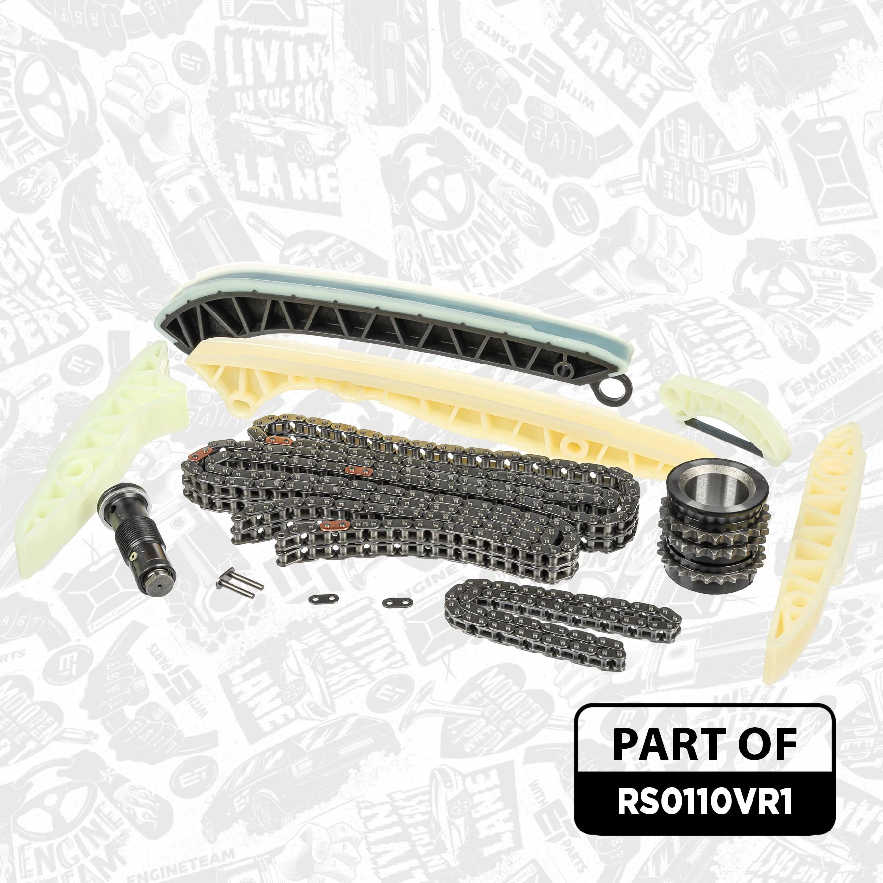 Łańcuch rozrządu, zestaw Mercedes S coupe (C216) (2006 - 2013) cena, od 250,52 USD