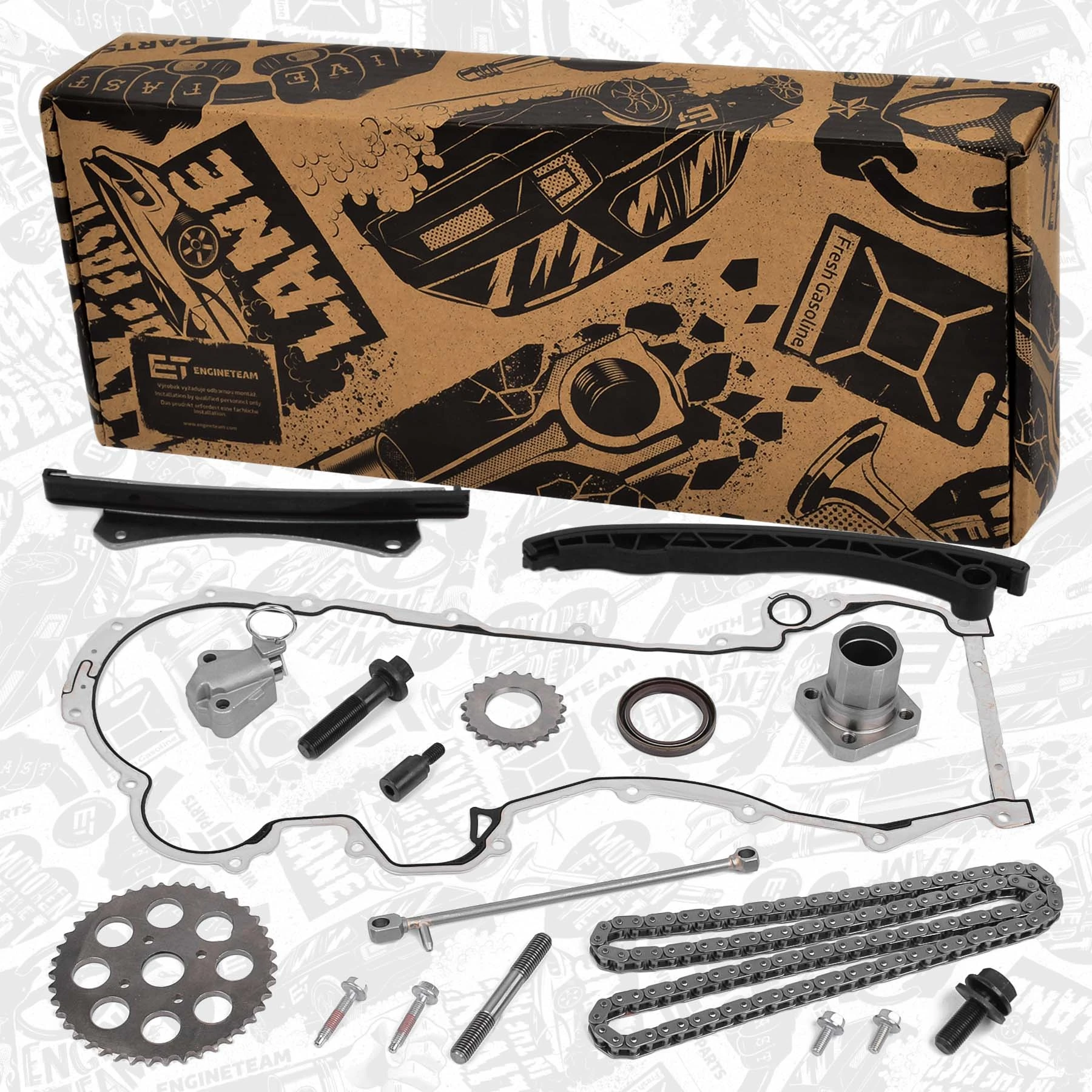 Łańcuch rozrządu, zestaw 93191273 General Motors