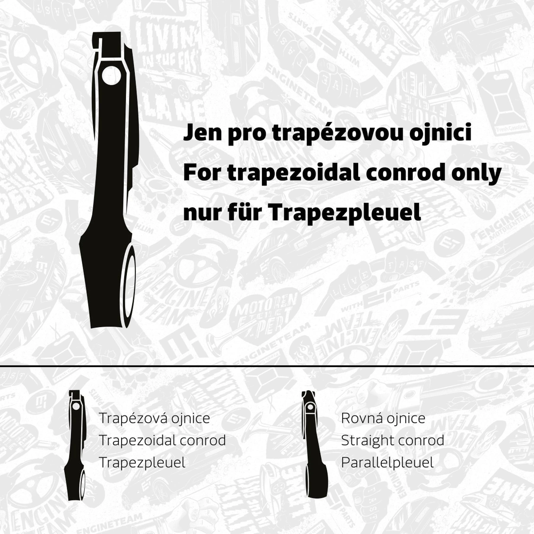 Tłok, komplet na 1 cylinder, 2. naprawa (+0,50) Ford Galaxy II CA1 minivan (WA6) (2006 - 2015) cena, od 72,18 USD