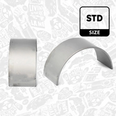 Panewki korbowodowe wału korbowego, zestaw, standardowe (STD) Ford Transit 7 V363