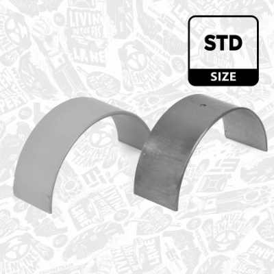 Do koszyka Panewki korbowodowe wału korbowego, zestaw, standardowe (STD) Skoda Fabia I 6Y5