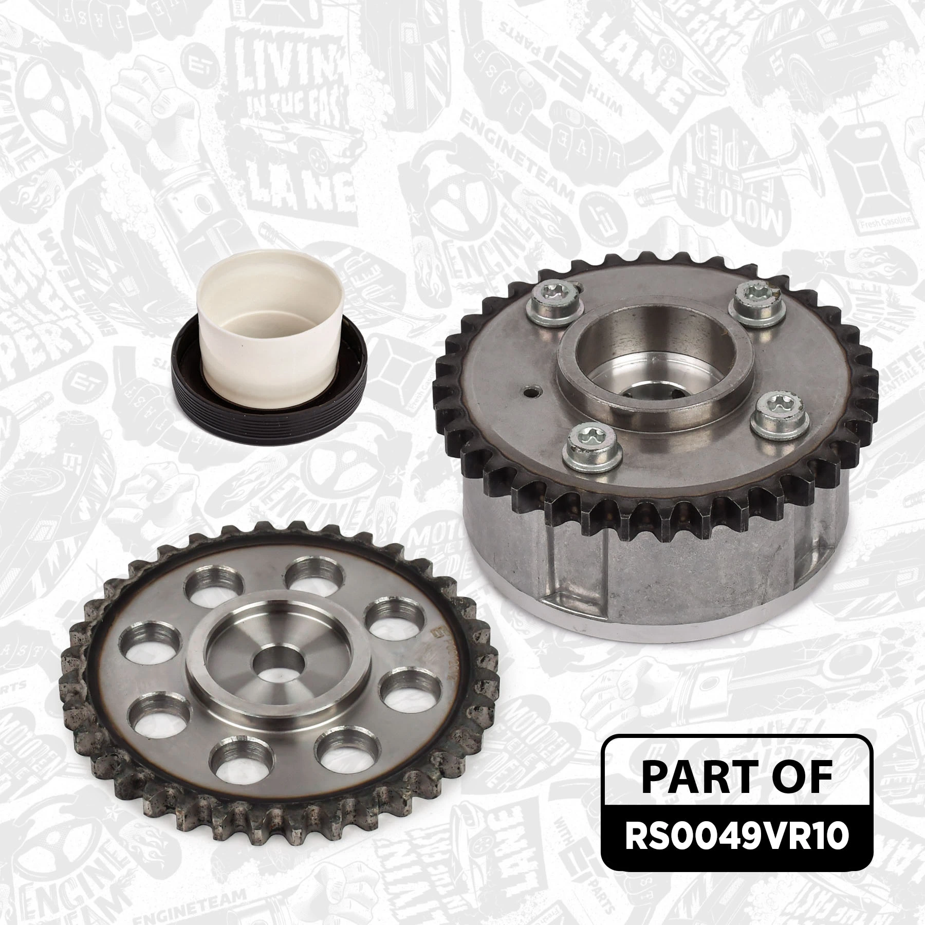 Łańcuch rozrządu, zestaw do Volkswagen Polo V RUS 602, 604, 612, 614