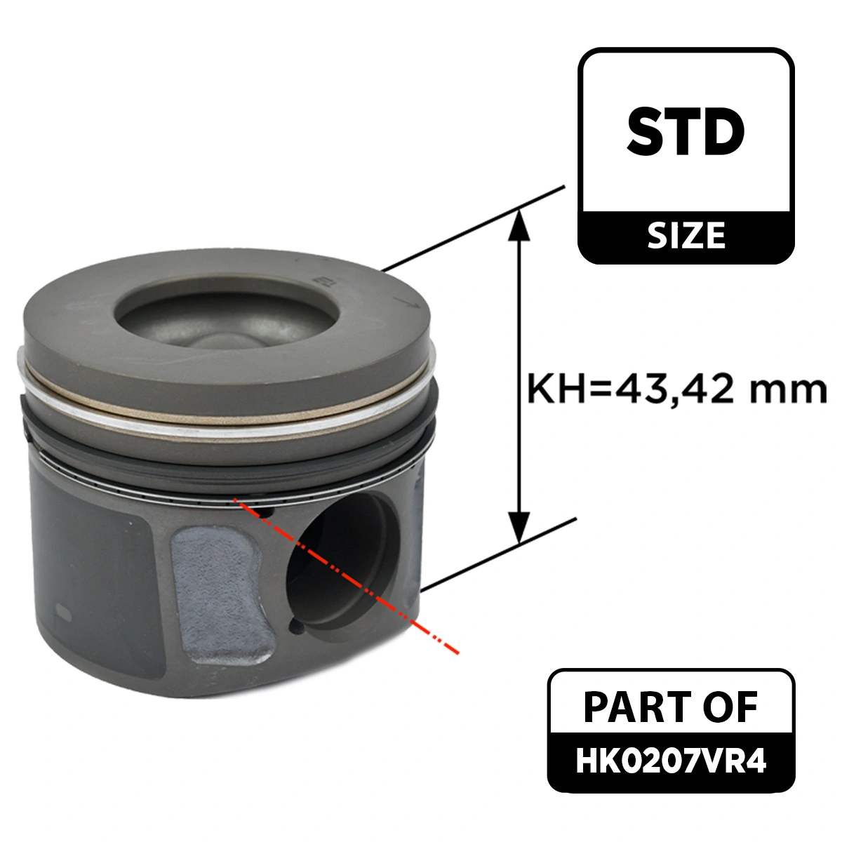 Wał korbowy silnika Ford Transit V awangarda (V184/5) (2000 - 2006) cena, od 461,29 USD