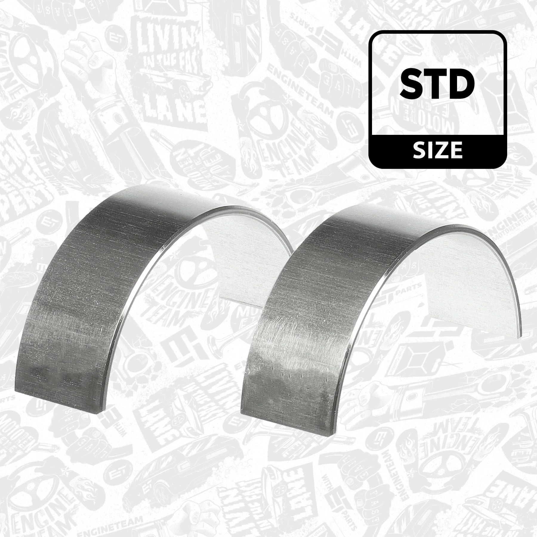 Panewki korbowodowe wału korbowego, zestaw, standardowe (STD) Opel Movano B awangarda (X62) (2010 - 2026) cena, od 121,74 USD