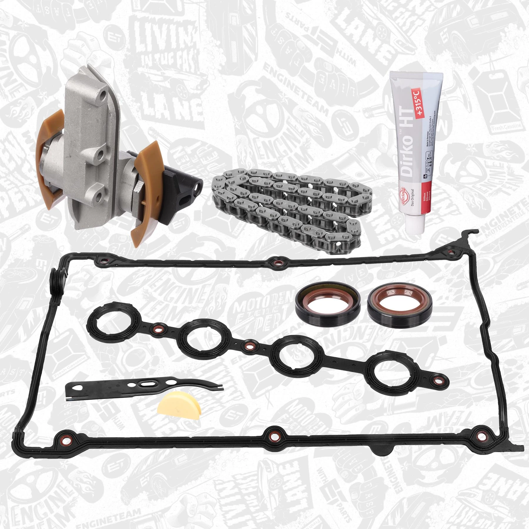 Łańcuch rozrządu, zestaw Volkswagen Passat B5 sedana (3B3) (2000 - 2005) cena, od 113,36 USD