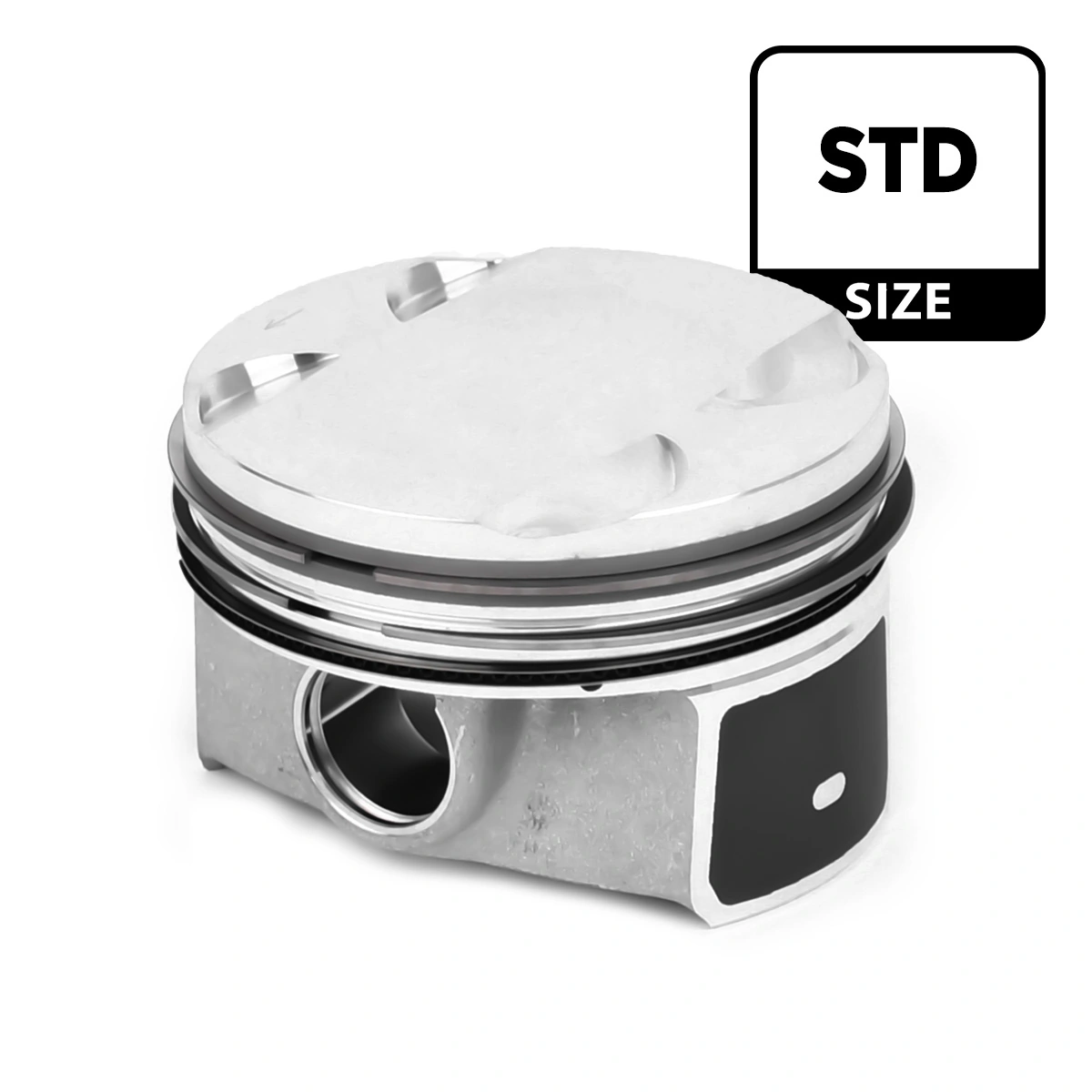 Tłok, komplet do jednego cylindru, STD do Volkswagen Polo V RUS 602, 604, 612, 614