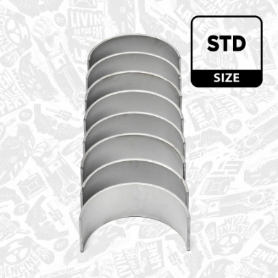 Panewki korbowodowe wału korbowego, zestaw, standardowe (STD) Ford Transit 7 V363