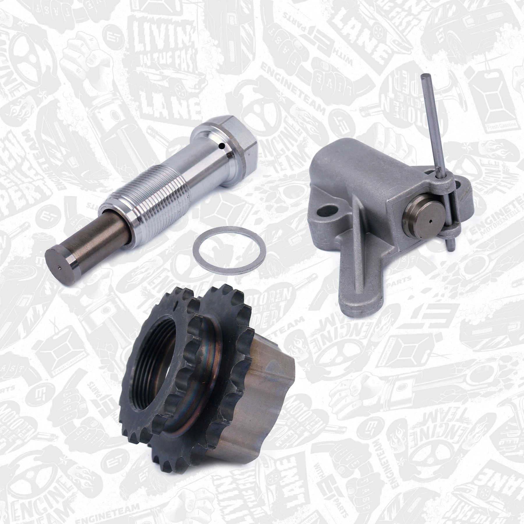 Do koszyka Łańcuch rozrządu, zestaw BMW 5  E60