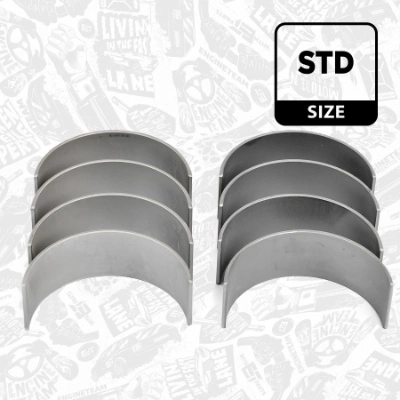 Panewki korbowodowe wału korbowego, zestaw, standardowe (STD) do Volkswagen Passat B5 3B3