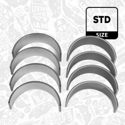 Panewki korbowodowe wału korbowego, zestaw, standardowe (STD) do Citroen C4 Cactus 