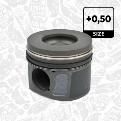 Tłok, komplet na 1 cylinder, 2. naprawa (+0,50) do Citroen Jumper  250