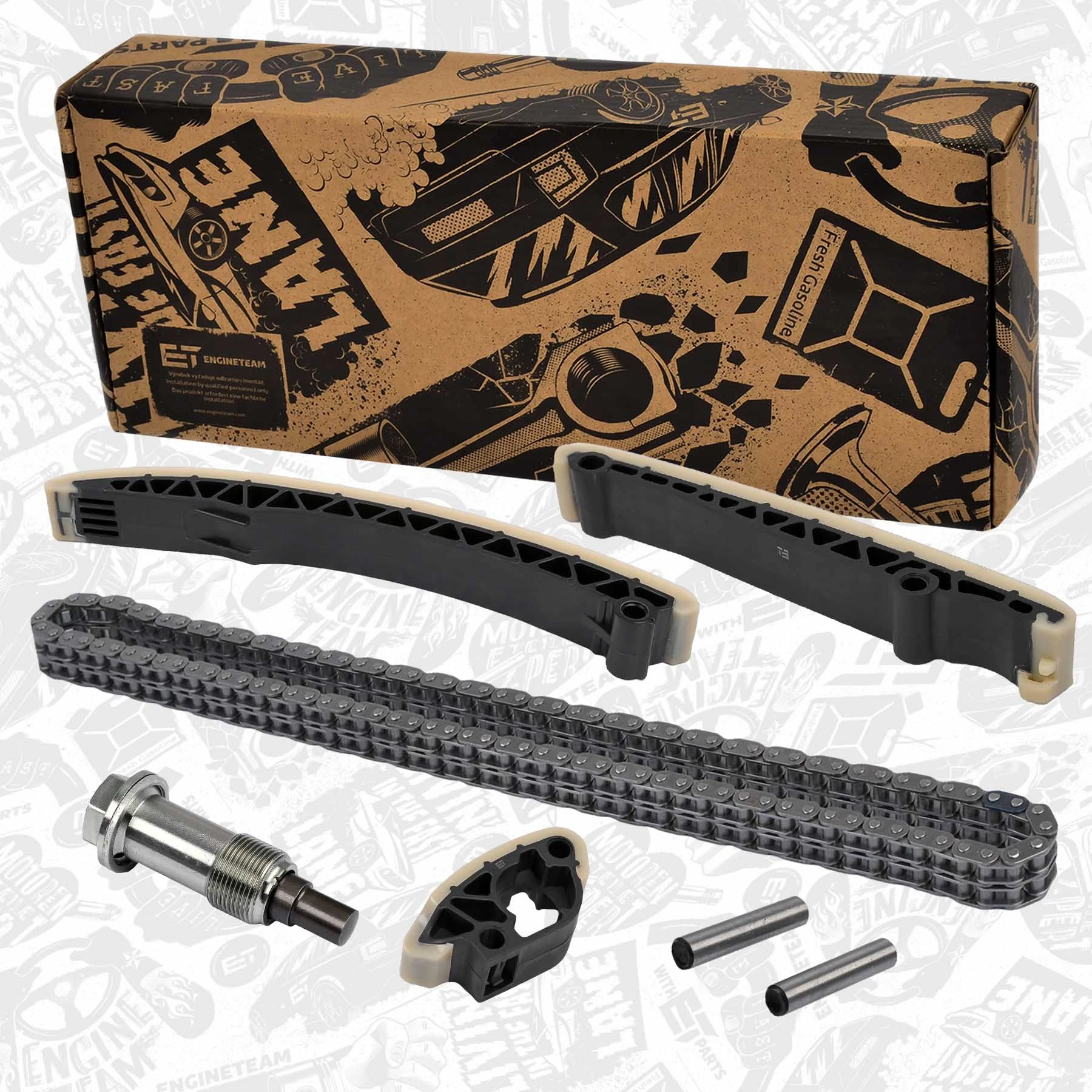  Łańcuch rozrządu, zestaw Mercedes V 