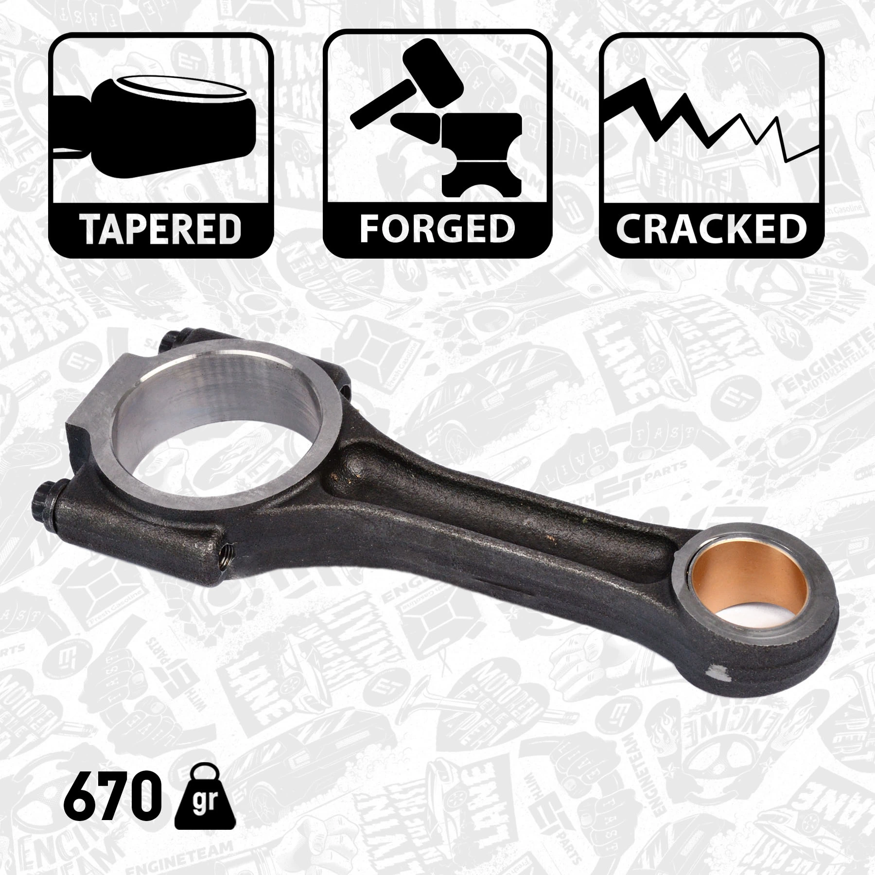 Korbowód tłoka silnika Volkswagen Passat B5 kombi (3B6) (2000 - 2005) cena, od 87,15 USD