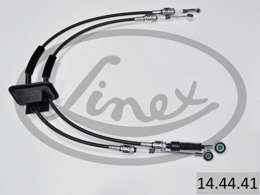 Do koszyka Linka dźwigni zmiany biegów podwójna Fiat 500  312