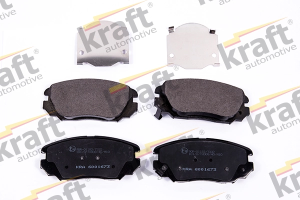 Klocki hamulcowe przednie tarczowe 1639382880 Peugeot/Citroen