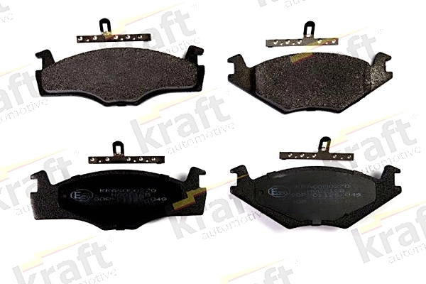 1617248080 Peugeot/Citroen Klocki hamulcowe przednie tarczowe