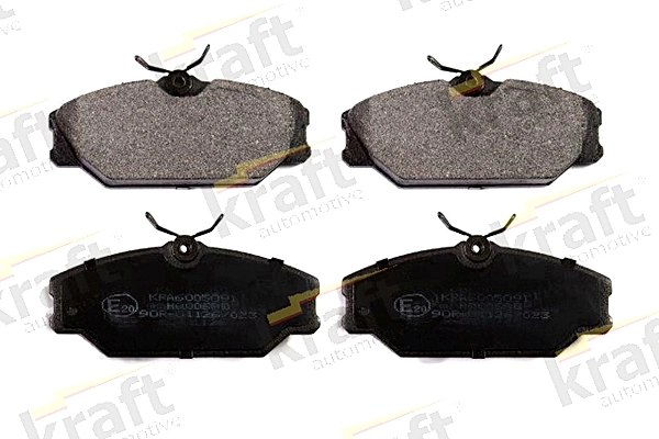 Klocki hamulcowe przednie tarczowe 1617251880 Peugeot/Citroen