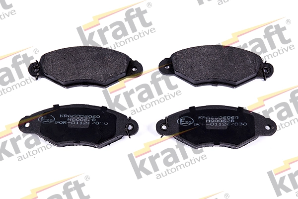 Klocki hamulcowe przednie tarczowe 425166 Renault (RVI)