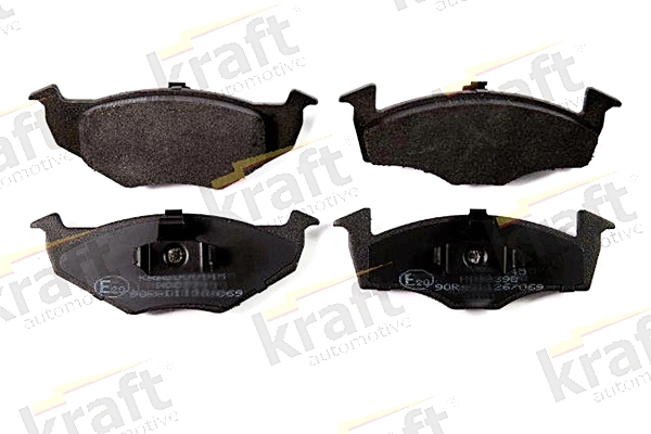Do koszyka 1617253780 Peugeot/Citroen Klocki hamulcowe przednie tarczowe