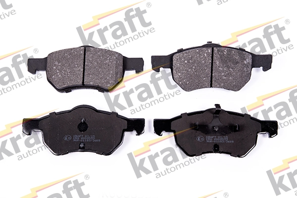 Klocki hamulcowe przednie tarczowe Chrysler Voyager III