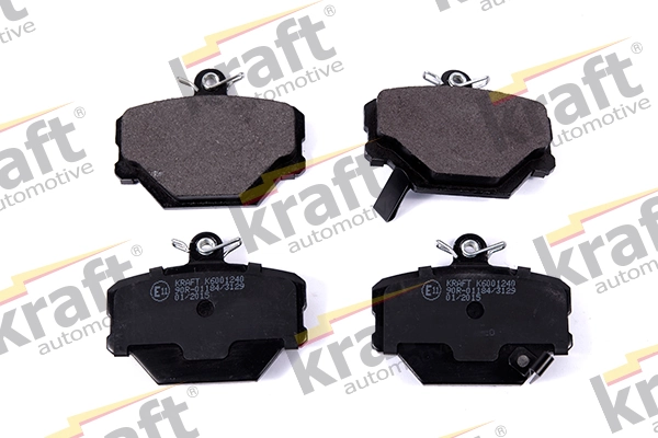  Klocki hamulcowe przednie tarczowe Smart FORTWO 