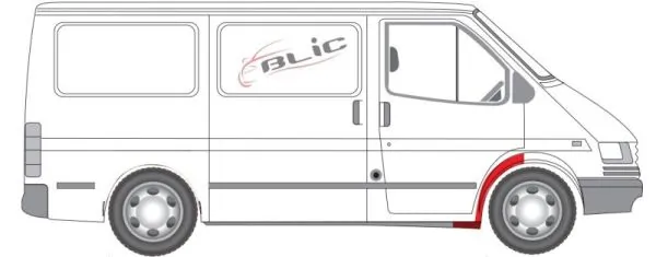 Błotnik przedni prawy do Ford Transit IV E