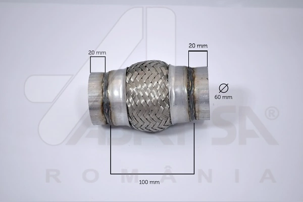 Łącznik elastyczny wydechu Peugeot 406 8B