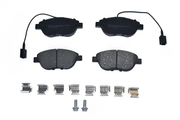 Klocki hamulcowe przednie tarczowe 1617256480 Peugeot/Citroen