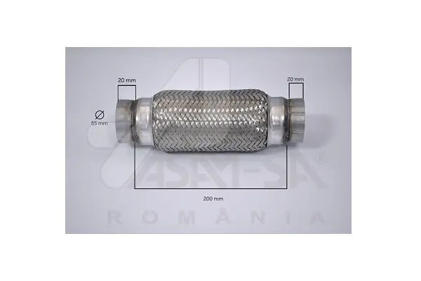 Do koszyka Łącznik elastyczny wydechu Audi A3  8P1