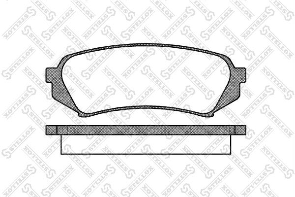 Okładziny (klocki) do hamulców tarczowych tylne Lexus LX 470 SUV (UZJ100) (2002 - 2007) cena, od 24,40 USD