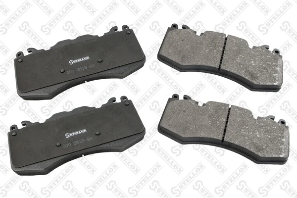 Do koszyka 1639381580 Peugeot/Citroen Klocki hamulcowe przednie tarczowe