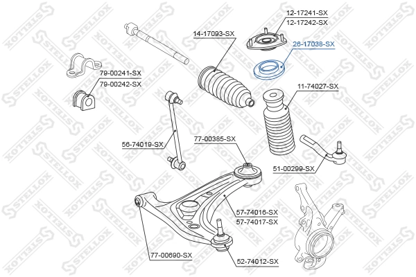 2617038SX Stellox