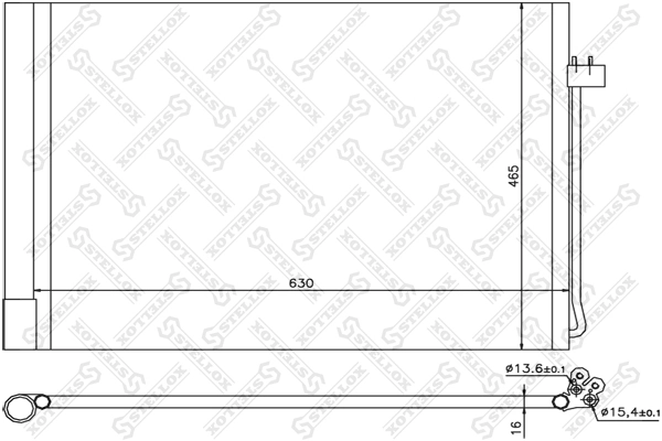 Chłodnica klimatyzacji BMW X5 SUV (F15, F85) (2013 - 2018) cena, od 101,34 USD