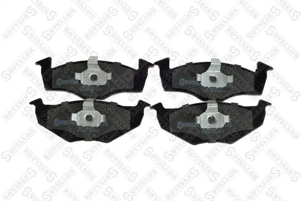 Klocki hamulcowe przednie tarczowe 1617253780 Peugeot/Citroen