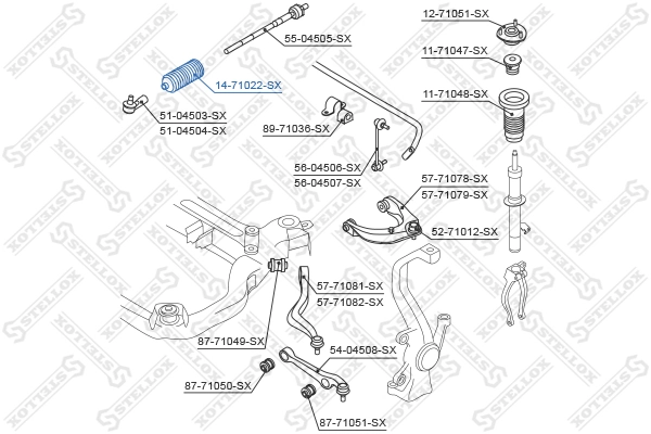 Osłona mechanizmu kierowniczego (maglownicy) do Mazda 6  GY