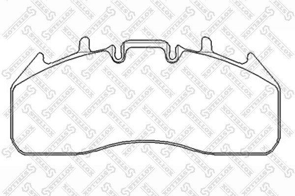 Klocki hamulcowe przednie tarczowe Volvo 21495550 cena, od 109,90 USD