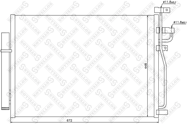 Chłodnica klimatyzacji Opel Antara A SUV (L07) (2006 - 2017) cena, od 114,04 USD