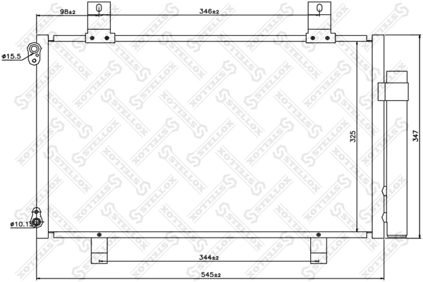 Chłodnica klimatyzacji Suzuki Swift III hatchback (RS) (2005 - 2011) cena, od 102,64 USD